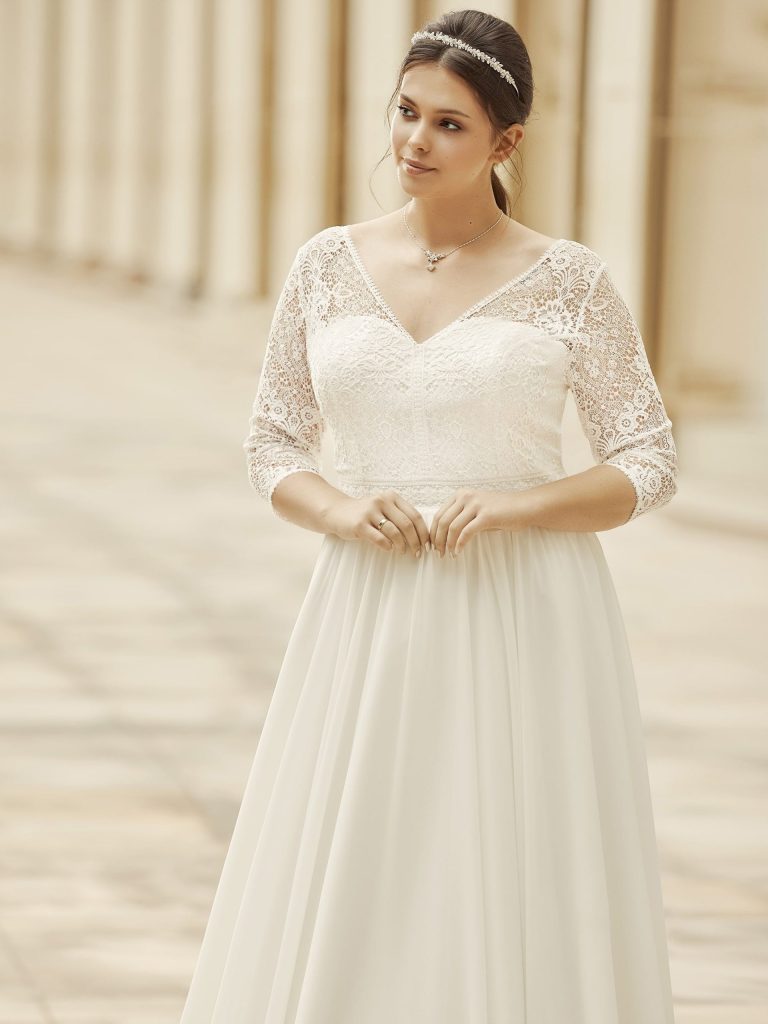 Medusa plus size, Bianco Evento